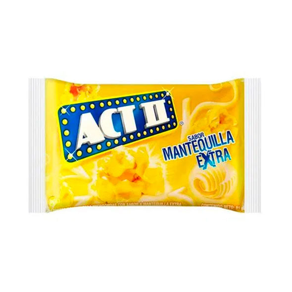 Act Ii Pipocas Mantequilla Extra Bolsa X 91G