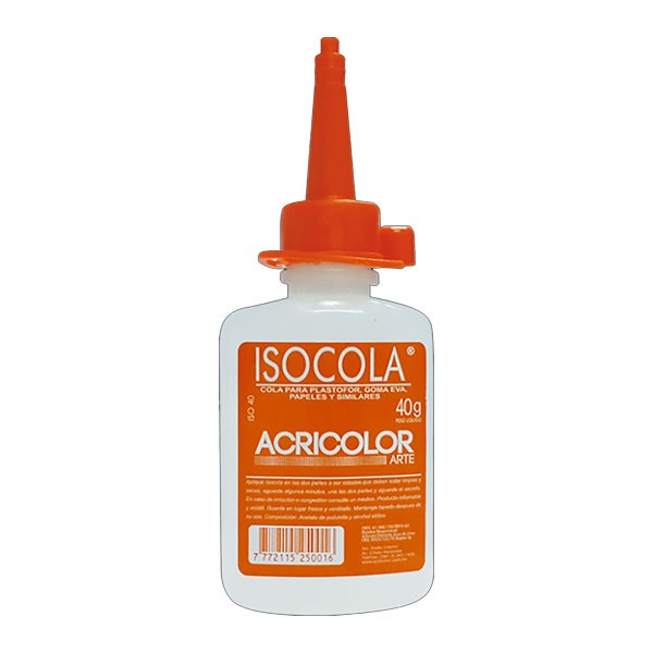 Isocola Acricolor Con Pico Aplicador X 40G