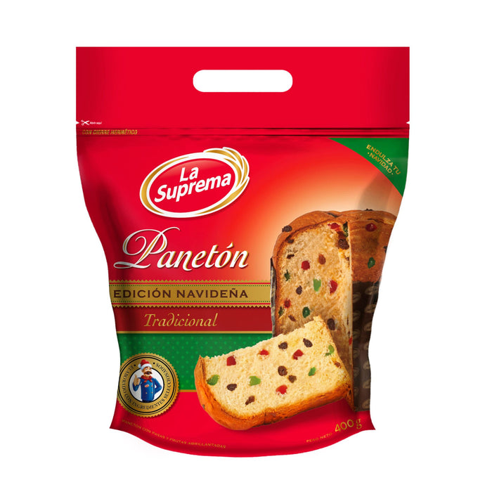 Paneton La Suprema Bolsa X 630G Tradicional