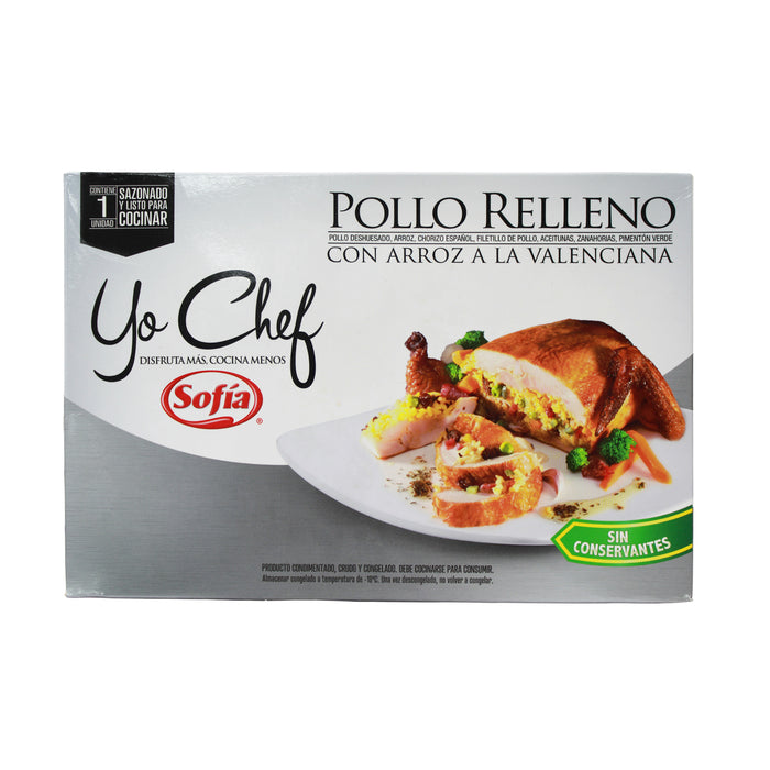 Sofia Pollo Relleno Con Arroz A La Valenciana En Caja