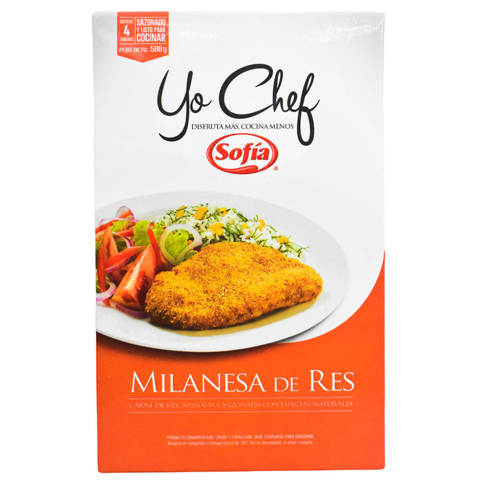 Milanesa Sofia De Res X 500G