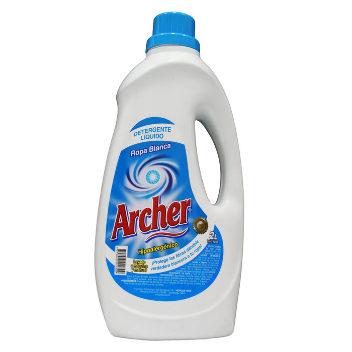 Archer Detergente Liquido Ropa Blanca X 2 L
