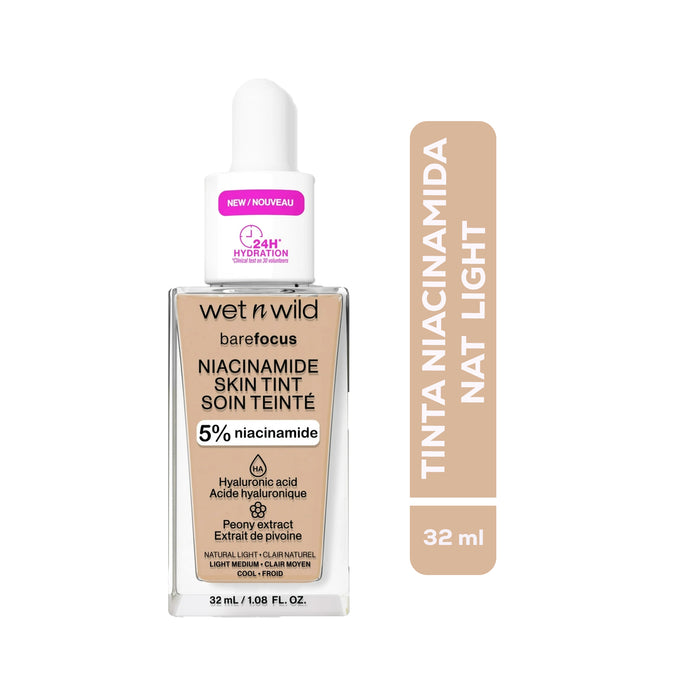 Tinta Serum Niacinamida Wet N Wild Nat Light X 32Ml