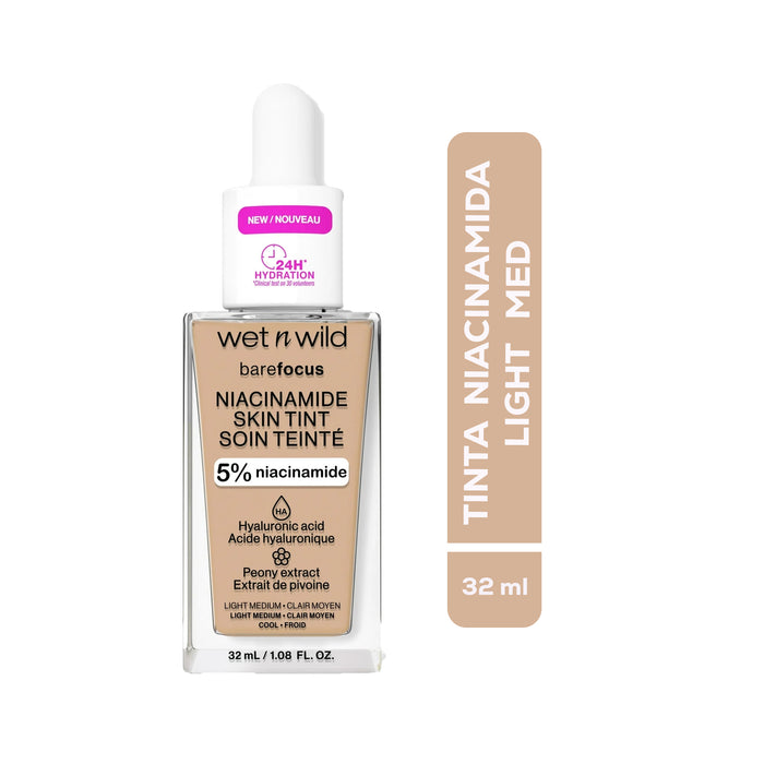 Tinta Serum Niacinamida Wet N Wild Light Med X 32Ml