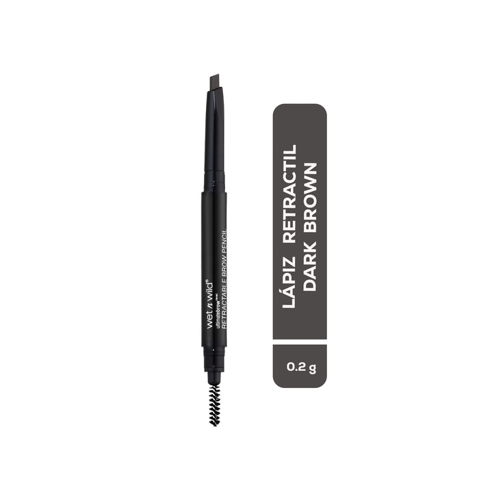 Lápiz De Cejas Wet N Wild Retractil -Dark Brown