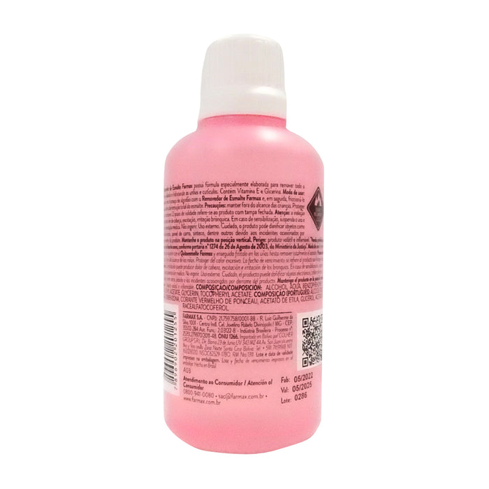 Farmax Removedor De Esmalte Sin Acetona X 100Ml