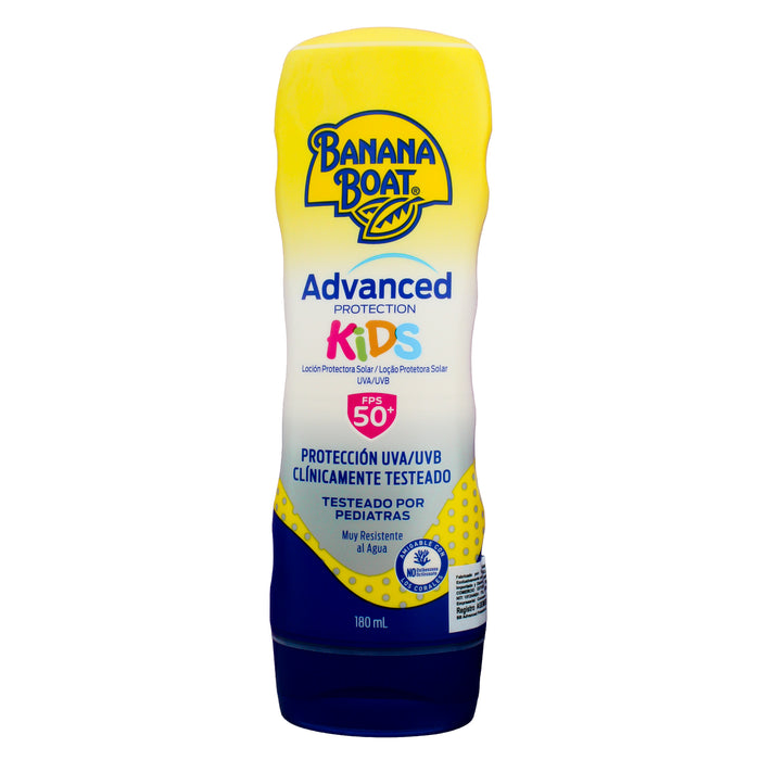 Banana Boat Advance Protection Kids Spf 50+ Locion X 180Ml