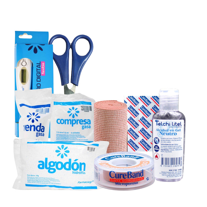 Botiquin Farmacorp Lona Grande Con Productos