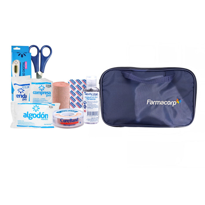 Botiquin Farmacorp Lona Grande Con Productos