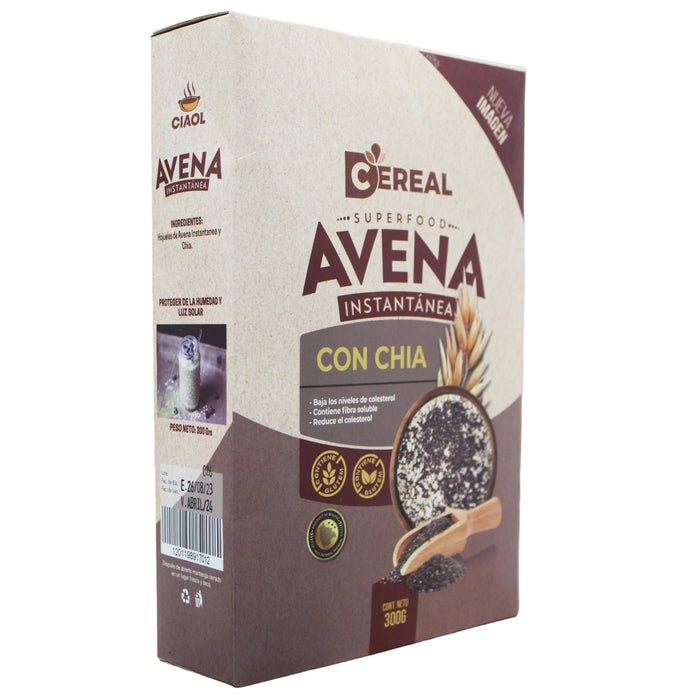 D-Cereal Avena Instantanea Con Chia X 300G