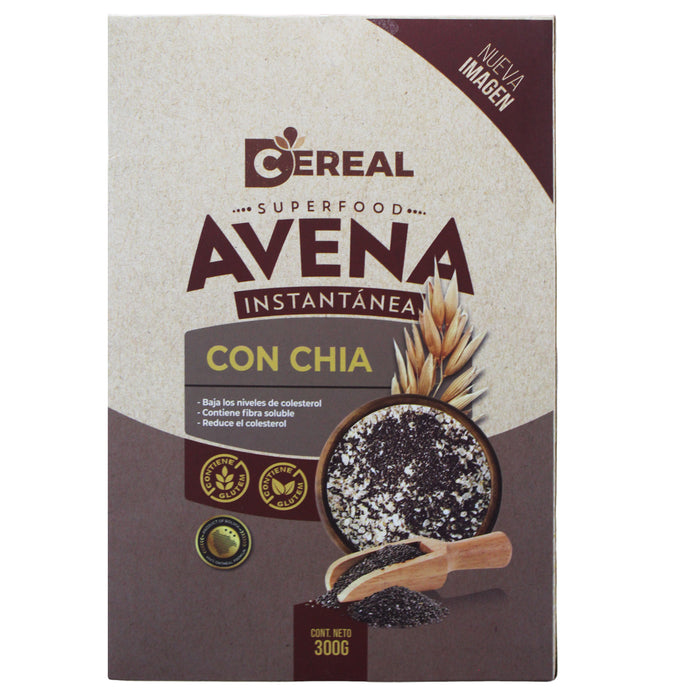 D-Cereal Avena Instantanea Con Chia X 300G