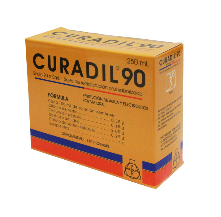 Curadil 90 Suero Oral Rehidratante X 250Ml