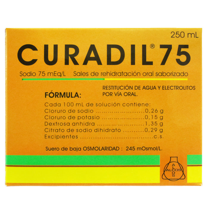 Curadil 75 Suero Oral Rehidratante X 250Ml