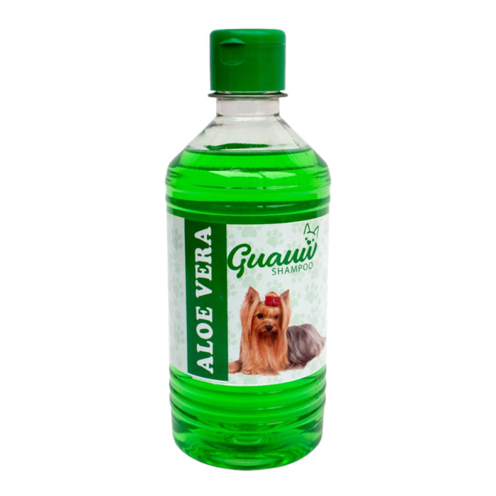 Shampoo Para Mascota Guauu Aloe Vera X 500Ml
