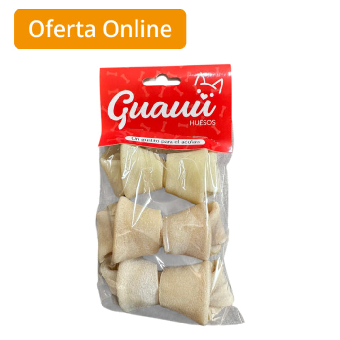 Huesito Guauu 3/4 Bolsa X 3 Unidades