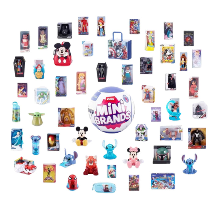 Cápsula De Juguete Zuru Mini Brands Serie Disney Surtido