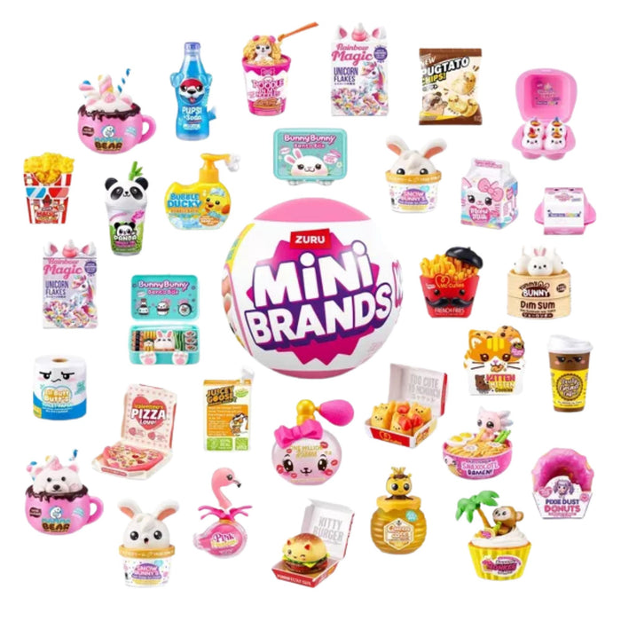 Cápsula De Juguete Zuru Mini Brands Serie Kawaii Surtido