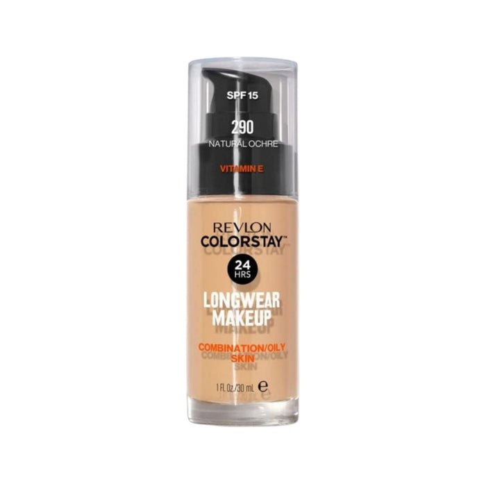 Base Para Rostro Revlon Colorstay Vitamina E Tono 290 Natural Ochre