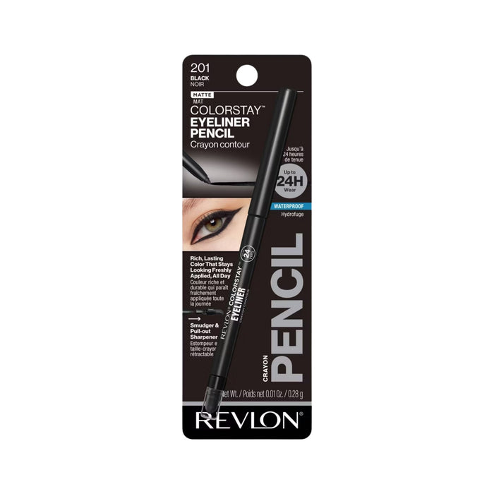 Delineador Para Ojos Revlon Colorstay Tono 201 Black Noir