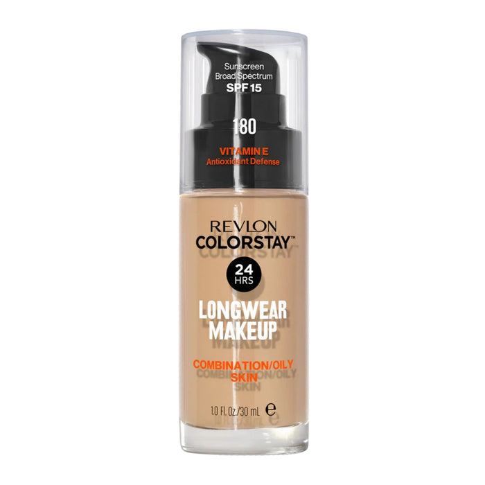 Base Para Rostro Revlon Colorstay Vitamina E Tono 180 Sand Beige
