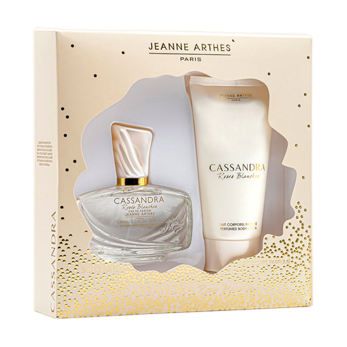 Pack Cassandra Perfume+ Locion Rosses Blanches Jeanne Arthes
