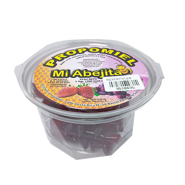Mi Abejita Propomiel Frutilla Y Uva X 30 Sachet