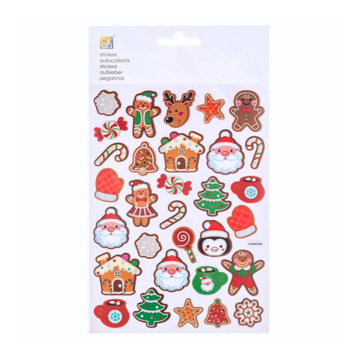 Juego De Stickers Navidad Atmosphera Surtidas