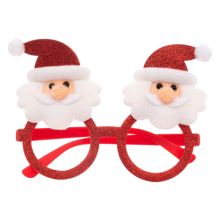 Gafas De Navidad Feeric Brillantes De Papa Noel