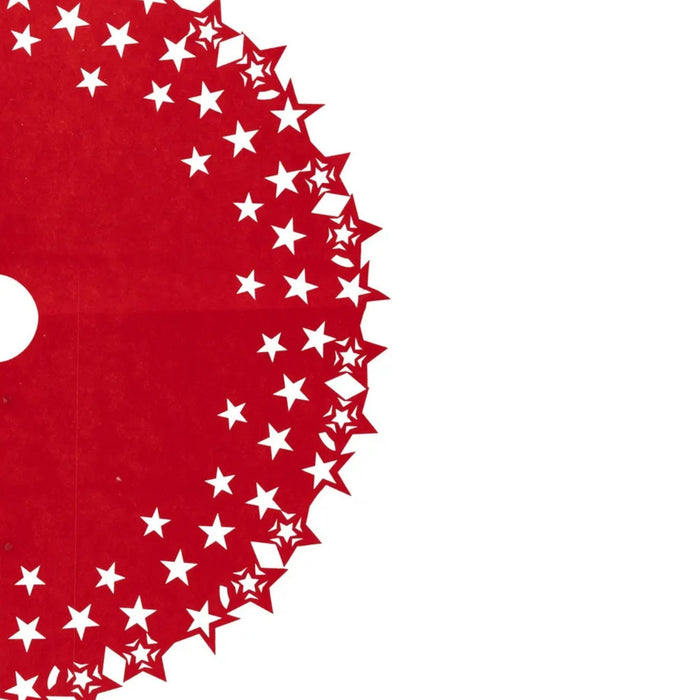 Tapete De Árbol De Navidad Atmosphera Lona Y Fieltro X 100 Cm