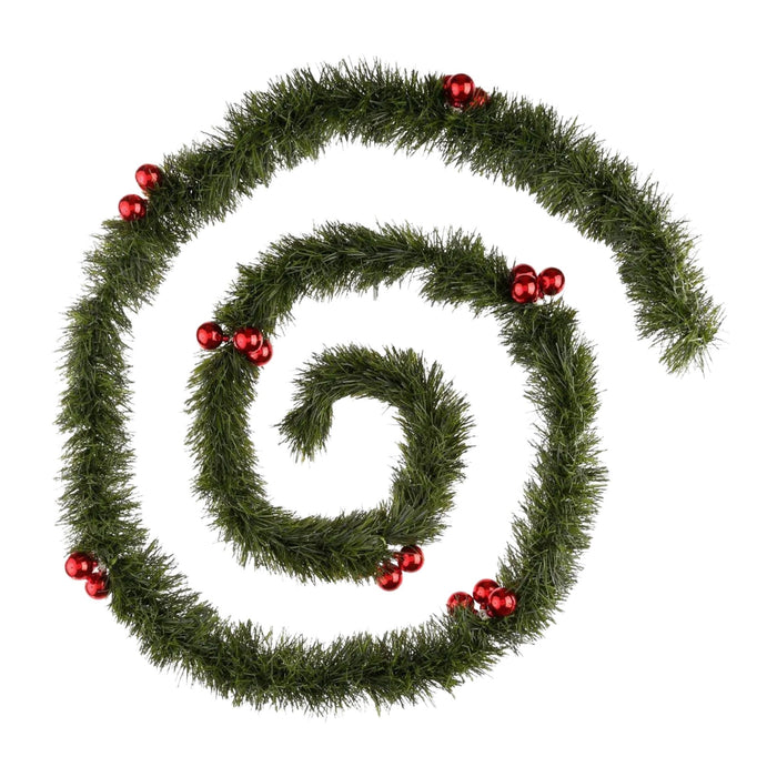 Guirnalda De Bolas Rojas Atmosphera 10 Cm X 2.7 M