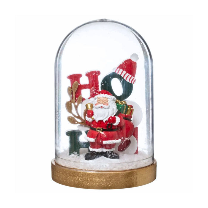 Decoración Hohoho Atmosphera Bajo Una Cúpula X 14 Cm