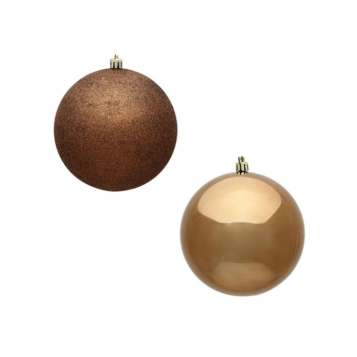 Set De 9 Bolas  Atmosphera Bronce X 6 Cm