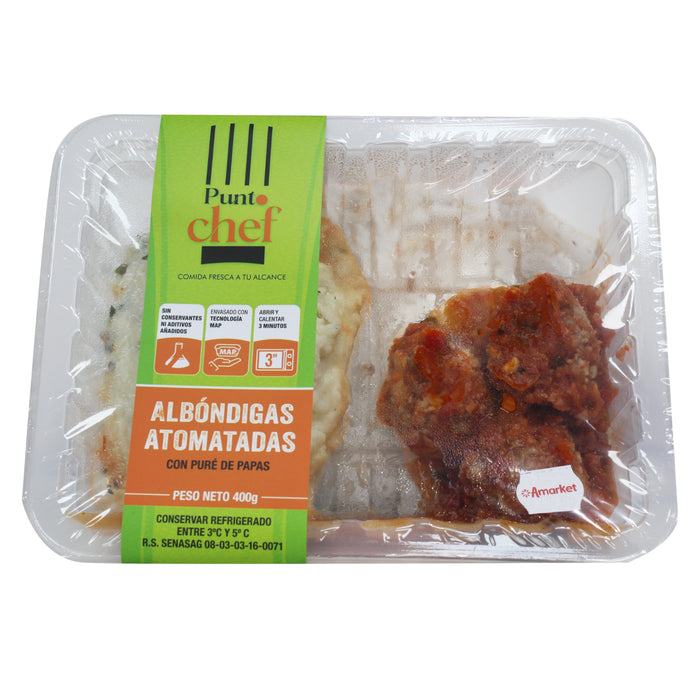 Punto Chef Albondigas Atomatadas X 400G