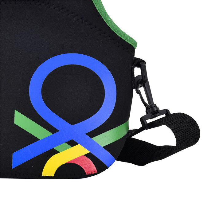 Bolsa Para Almuerzo Benetton Negro 30 X 30 X 17Cm