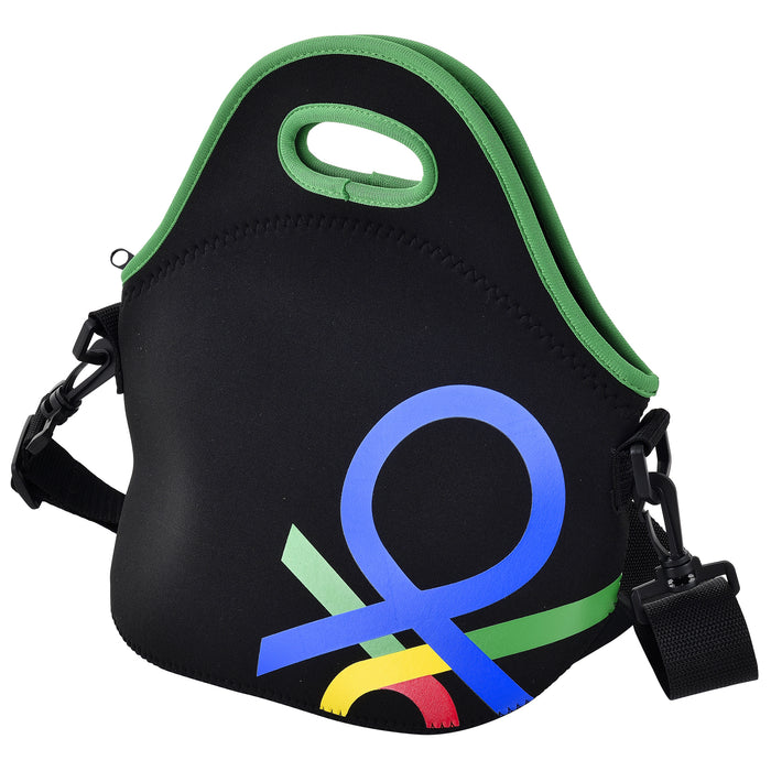 Bolsa Para Almuerzo Benetton Negro 30 X 30 X 17Cm