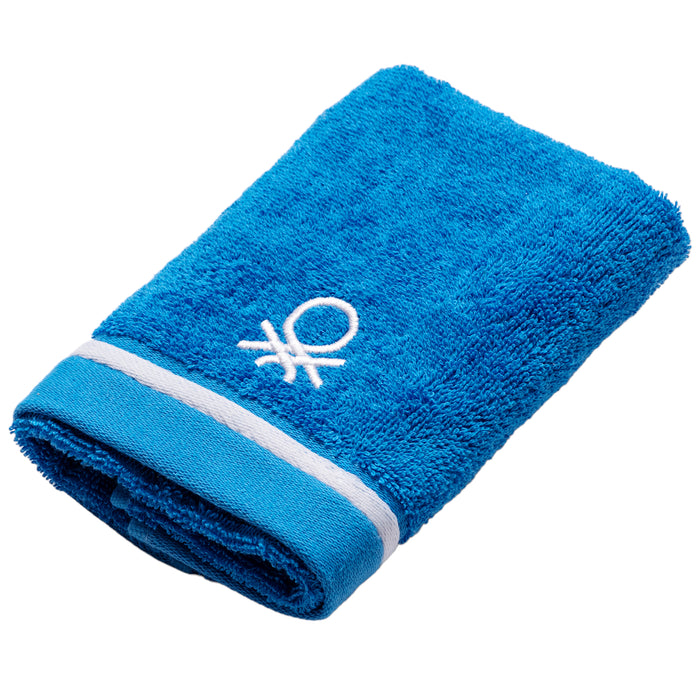 Toalla De Tocador Benetton Azul 30 X 50Cm