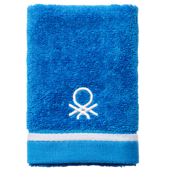 Toalla De Tocador Benetton Azul 30 X 50Cm