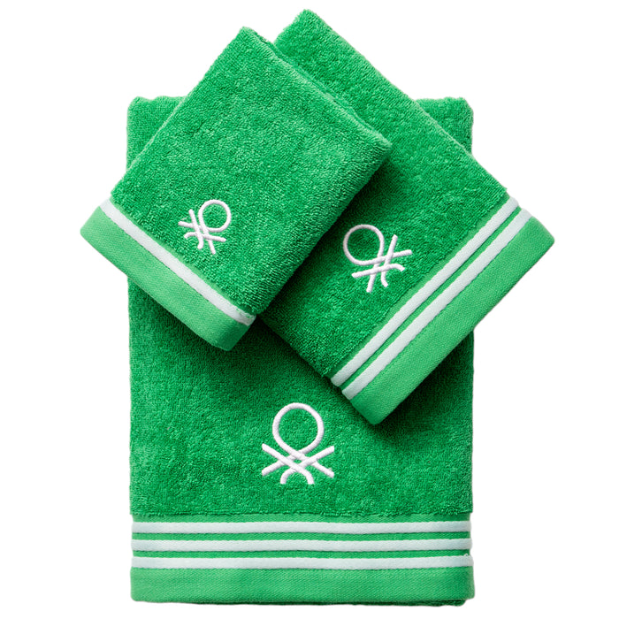 Toalla De Tocador Benetton Verde 30X 50Cm