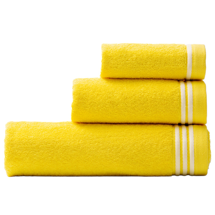 Toalla De Tocador Benetton Amarillo 30 X 50Cm