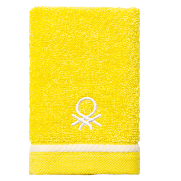 Toalla De Tocador Benetton Amarillo 30 X 50Cm