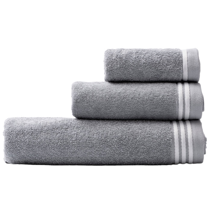 Toalla De Tocador Benetton Gris 30 X 50Cm