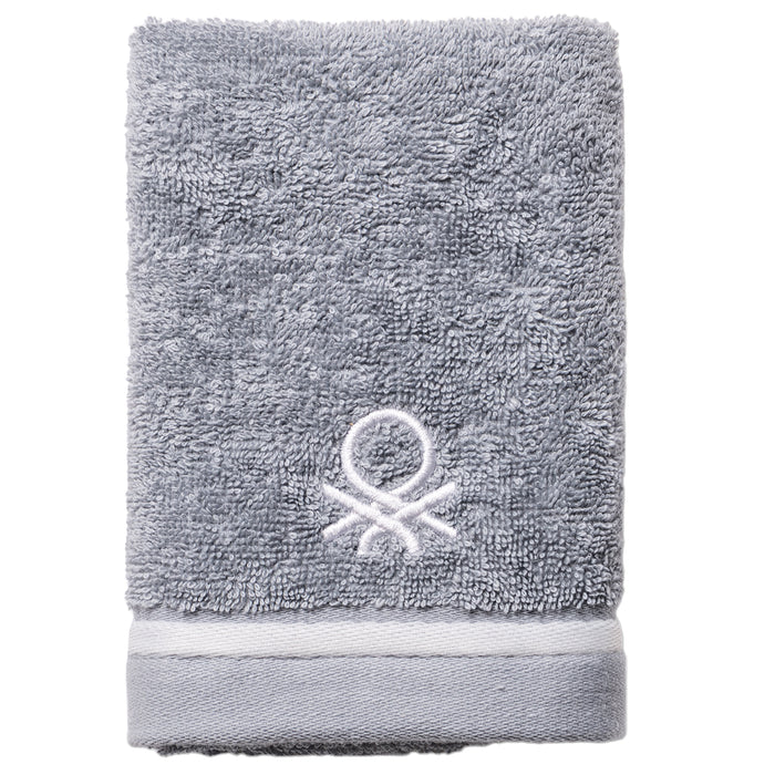 Toalla De Tocador Benetton Gris 30 X 50Cm