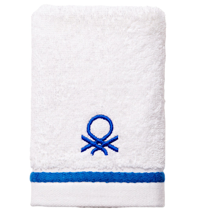 Toalla De Tocador Benetton Blanca 30 X 50Cm