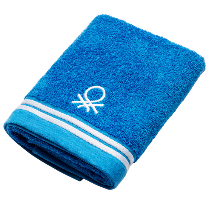 Toalla De Manos Benetton Azul 50 X 90Cm
