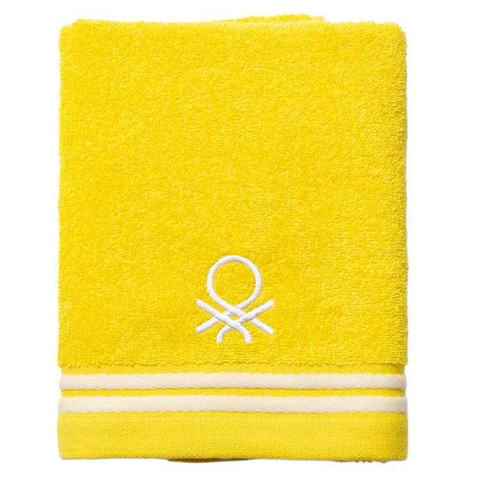 Toalla De Manos Benetton Amarillo 50 X 90Cm