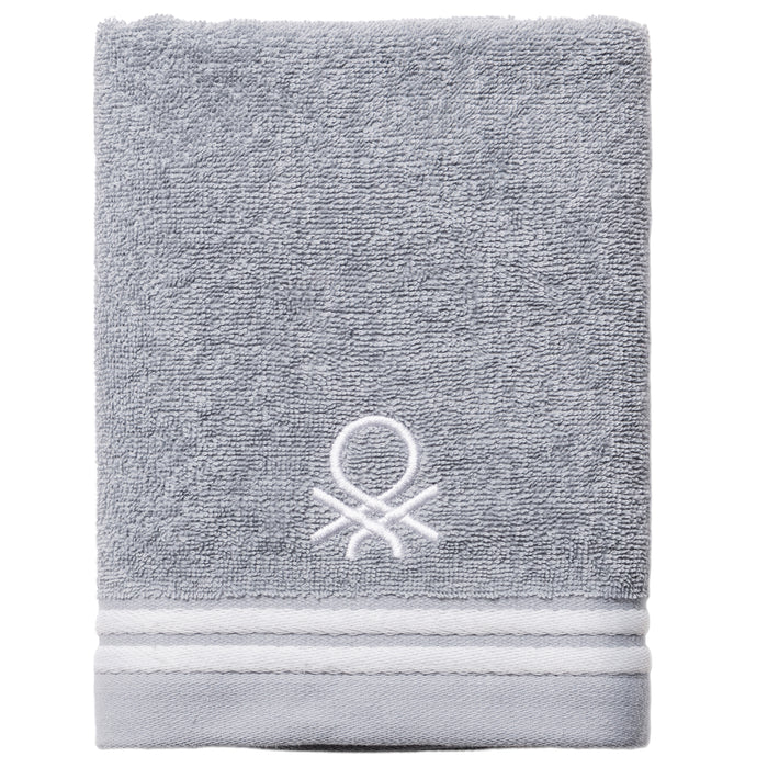 Toalla De Manos Benetton Gris 50 X 90Cm