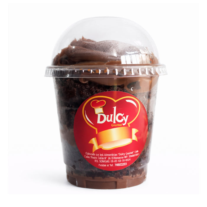 Mini Torta Dulcy Gourmet En Vaso Nega Maluca X 228G