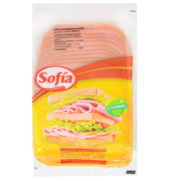 Sofia Jamon Ahumado De Cerdo X 250G