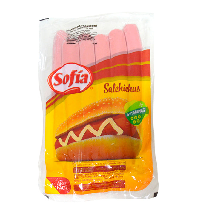 Sofia Mini Salchicha Con Dha X 10 Unidades