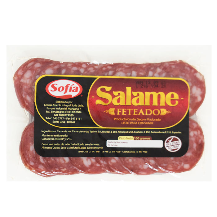 Sofia Salame Feteado X 100G